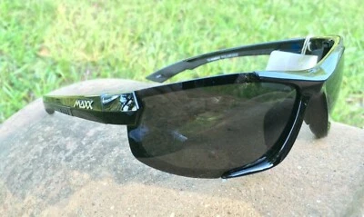 Gafas de sol Maxx HD Blitz HDP negro brillante humo pesca polarizadas 57589 Rev19 Foto 1 de 4