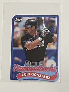 Luis González 2014 Topps 1989 Troquelado Mini Diamondbacks TM-LG - Imagen 1 de 2