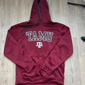 Tamu Atm Majestic Burgundy mens hoodie sweatshirt drifit type material - Picture 1 of 6