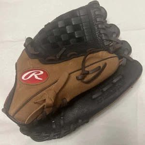 Guanto da baseball Rawlings D115BBDBPT Premium Series in pelle marrone-nero 11,5" - Foto 1 di 11