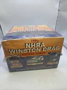 1992 Pro Set Winston Cup NHRA Drag Racing Box Sealed (36 Packs) - Picture 1 of 11