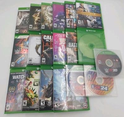 Lot of 23 Xbox One Mixed Games Lot (999999) - Image 1 of 4
