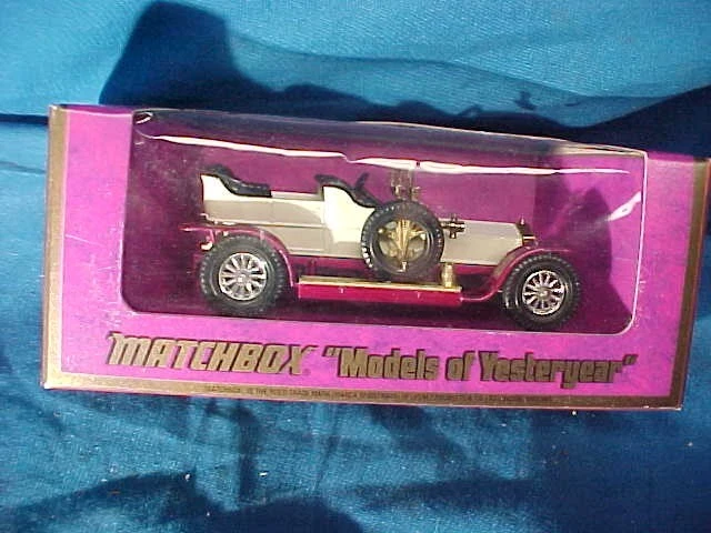 MATCHBOX Modelos de antaño 1906 ROLLS ROYCE SILVER GHOST TOY CAR SIN USAR, EN CAJA Foto 1 de 1