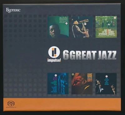 Esoteric SACD Impulse! 6 Great Jazz BOX ESSI-90133/8 Japan d. - Image 1 of 3