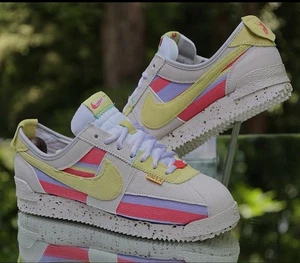 Nike Cortez SP White/Lemon Frost Grey - UK 6.5 - New Rare - RRP £199 - Unisex - Picture 1 of 11