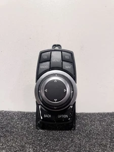 OEM BMW F02 F10 F30 F33 CENTER CONSOLE MENU RADIO INFO GPS SWITCH BUTTON I-DRIVE - Picture 1 of 6