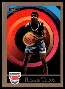 1990-91 SkyBox Reggie Theus New Jersey Nets #399 - Picture 1 of 2