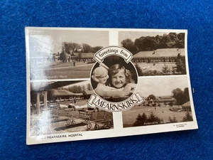 MEARNSKIRK KRANKENHAUS ALTE POSTKARTE - Bild 1 von 4