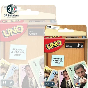 Carte Gioco Da Tavolo UNO the Office Office Regalo Di Compleanno Di Halloween - Picture 1 of 8