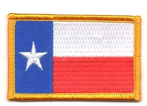 Parche bandera PATCH TEXAS ESTADOS UNIDOS AMERICA USA bordado termoadhesivo - Foto 1 di 1
