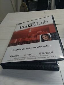 (1) PO VN Topics Entertainment Language Lab Italian for PC, Mac. Selling as is.
