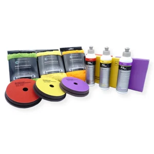 Juego de pulido Koch Chemie pulido de coche paño de microfibra 9 piezas Heavy+Fine+Micro Cut - Imagen 1 de 8