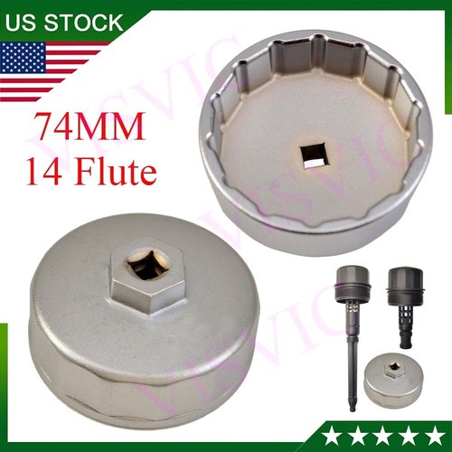 Chiave 14 Scanalature Chiave Per Filtro Olio 74mm A 14 Flauti Strumento Rimozione Per Auto Bmw Audi G 799706