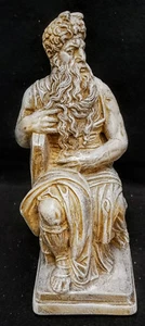 MICHELANGELOS MOSES STATUE SKULPTUR KUNST GRIECHISCH - Bild 1 von 8