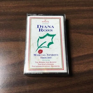 Diana Ross MAKING SPIRITS BRIGHT Christmas Album Factory Sealed Cassette Tape - Picture 1 of 8