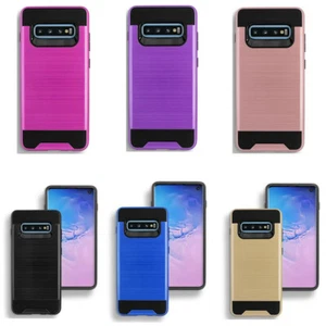 Für Samsung Galaxy S10/S10Plus/S10e Armor Slim Hybrid Hard TPU Cover Case - Bild 1 von 7