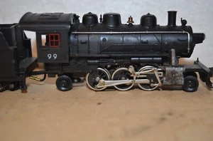 VINTAGE MANTUA HO PENNSYLVANIA PRR #99 STEAM LOCOMOTIVE ENGINE and TENDER - Picture 1 of 7