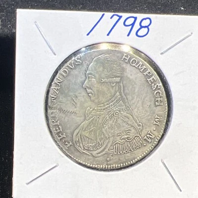 Malta 30 Tari 1798 circulado. Precio inverso dañado en consecuencia Foto 1 de 4