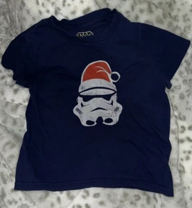 Niño Star Wars Manga Corta Navidad Camiseta Talla Extra Pequeña 4/5 - Imagen 1 de 3