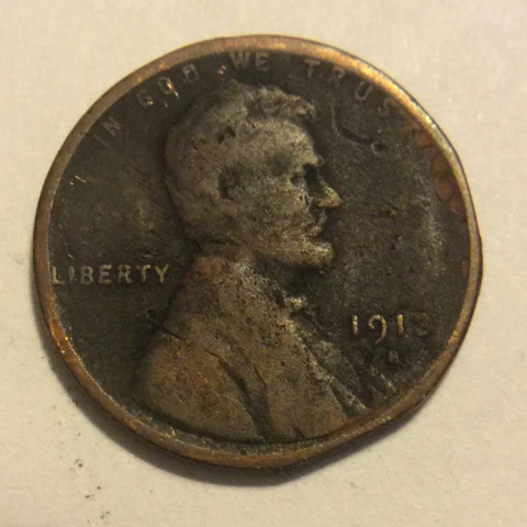 1913-S LINCOLN CENT A-832 Cover