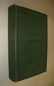 CEMENT. BERTRAM BLOUNT. 1920. 1st EDITION HARDBACK. WELL ILLUSTRATED. - Picture 1 of 6