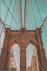 Nueva tarjeta de imagen MR ALE 2023 4""x6"" B3332 Nueva York Puente de Brooklyn - Imagen 1 de 6