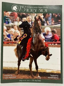 75TH HORSE SHOW LEXINGTON JUNIOR LEAGUE CHARITY MAGAZINE - Picture 1 of 4