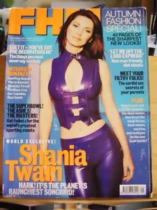 FHM MAGAZINE # 116 SEPT 1999 SHANIA TWAIN PENELOPE CRUZ PIERCE BROSNAN J PRESSLY - Picture 1 of 6