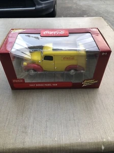 JOHNNY LIGHTNING 1947 DODGE PANEL DELIVERY VAN TRUCK 1:24 Coca-Cola Diecast - Picture 1 of 10