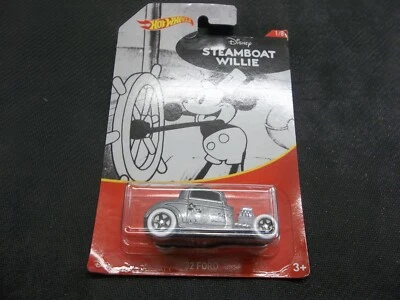 2017 hot wheels Disney Steamboat Willie '32 Ford 1/8 - Image 1 of 3
