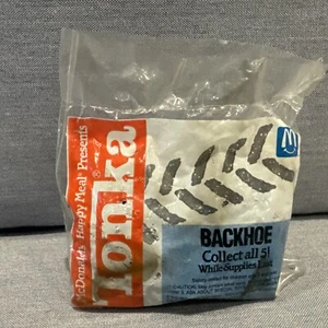1992 McDonald's Happy Meal Toy Tonka Backhoe Blue - Picture 1 of 5