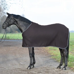 Busse Abschwitzdecke  Show - schwarz/silber - Abschwitzdecke - Bild 1 von 5
