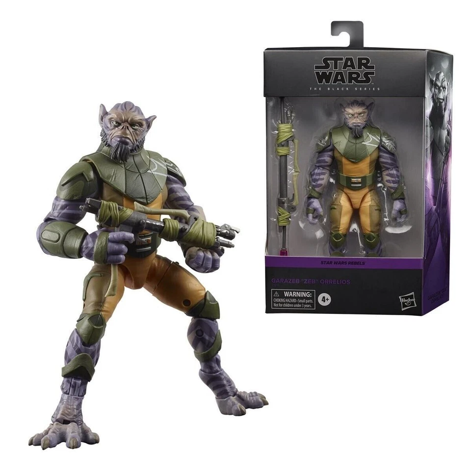 Figura de acción Hasbro Star Wars Rebels Garazeb Zeb Orrelios 6" nueva en caja Foto 1 de 1
