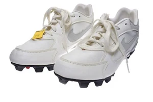 Vintage 1994 Nike Black & White Cleats 940810 UF1 Size 7.5 - Picture 1 of 10