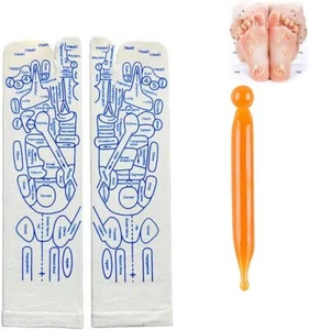 Acupuncture Reflexology Socks, Acupressure Reflexology Socks For Men & Women - Picture 1 of 8