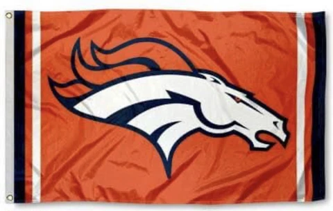 Denver Broncos Flag 3x5 Cover