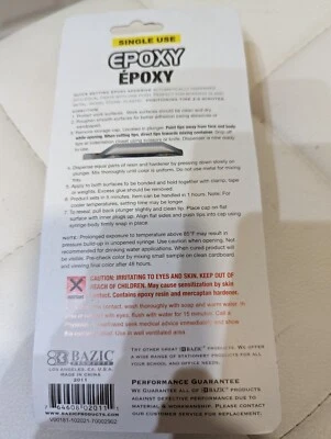 Epoxy Super Glue with Clear 2 Part Pack Adhesive | Advanced Bond, Best Results! - Image 1 of 3