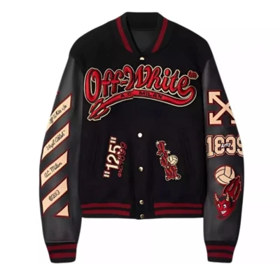 Chaqueta universitaria AC MILAN para hombre Foto 1 de 3