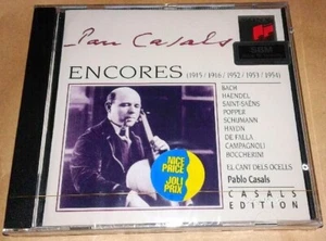 ENCORES:BACH,HAENDEL,SAINT-SAENS..-CASALS-CD FACTORY SEALED-(CLASSICAL,Romantic, - Picture 1 of 2