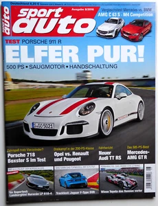 SPORT AUTO 8-16+PORSCHE+HURACÀN LP 610-4+AMG+BMW M4+MÉGANE GT+308 GT+ABARTH 124 - Bild 1 von 1