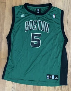 Adidas Boston Celtics Jersey Youth Size XL 18-20 Basketball Kevin Garnett 5 - Picture 1 of 8