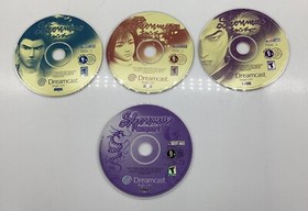 Shenmue (Sega Dreamcast, 2000) 4 Disc Only - Tested