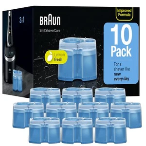 Braun Clean & Renew Refill Cartridges CCR Replacement Shaver Cleaner Solution - Picture 1 of 7