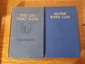 2 Adventist Heritage Books, Matilda Andross- The Life That Wins, Alone With God - Picture 1 of 16