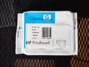 2014 authentique HP #90 tête d'impression noire C5054A DesignJet 4000 4500 scellée en usine - Photo 1/1