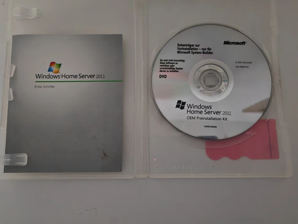 MS Windows Home Server 2011 OEM/SB Vollversion deutsch (CCQ-00130) - Bild 1 von 1