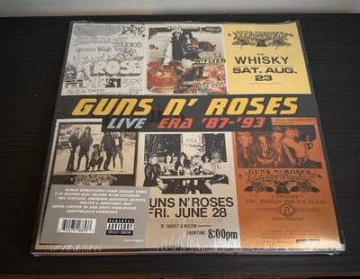 GUNS N' ROSES ‎Live Era ’87-’93 4LP Picture Disc Vinyl LTD /500 [SHIPS NOW!] 🆕✅ - Image 1 of 3