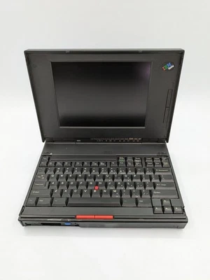 Ноутбук IBM ThinkPad 360CSE экран 9,5 дюйма процессор Intel 80486DX2 0,05 ГГц черный - Изображение 1 из 4