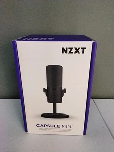 NZXT Capsule Mini - AP-WMMIC-B1 - USB Microphone High Resolution Cardioid Polar - Picture 1 of 5