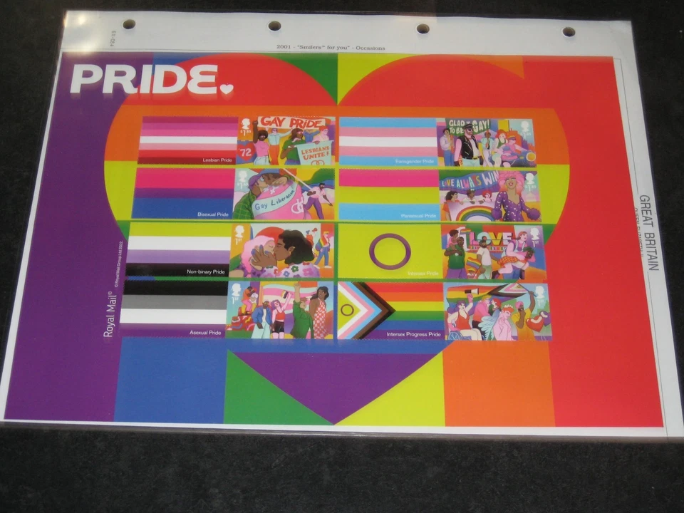 Hoja Smilers LS142 2022 - ORGULLO - como nueva Foto 1 de 1